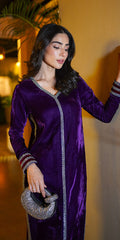 Erum Khan | Velvet Wisper | Plum Royale - House Of Hania
