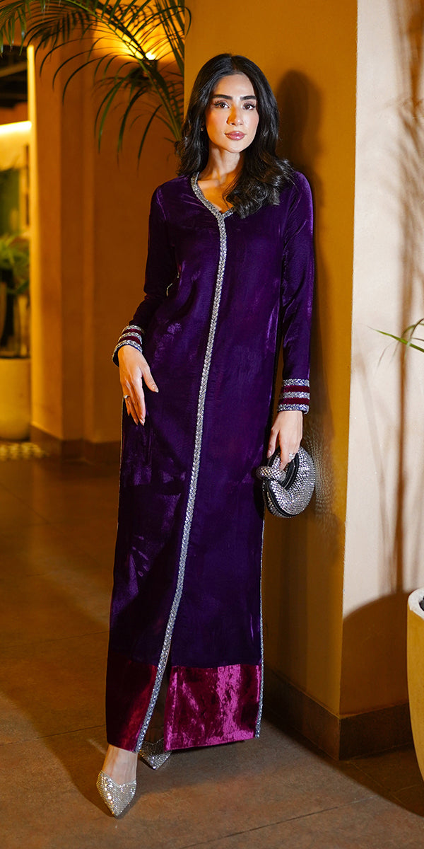 Erum Khan | Velvet Wisper | Plum Royale - House Of Hania