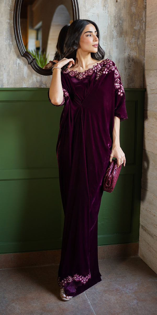 Erum Khan | Velvet Wisper |  Wine Whisper - House Of Hania