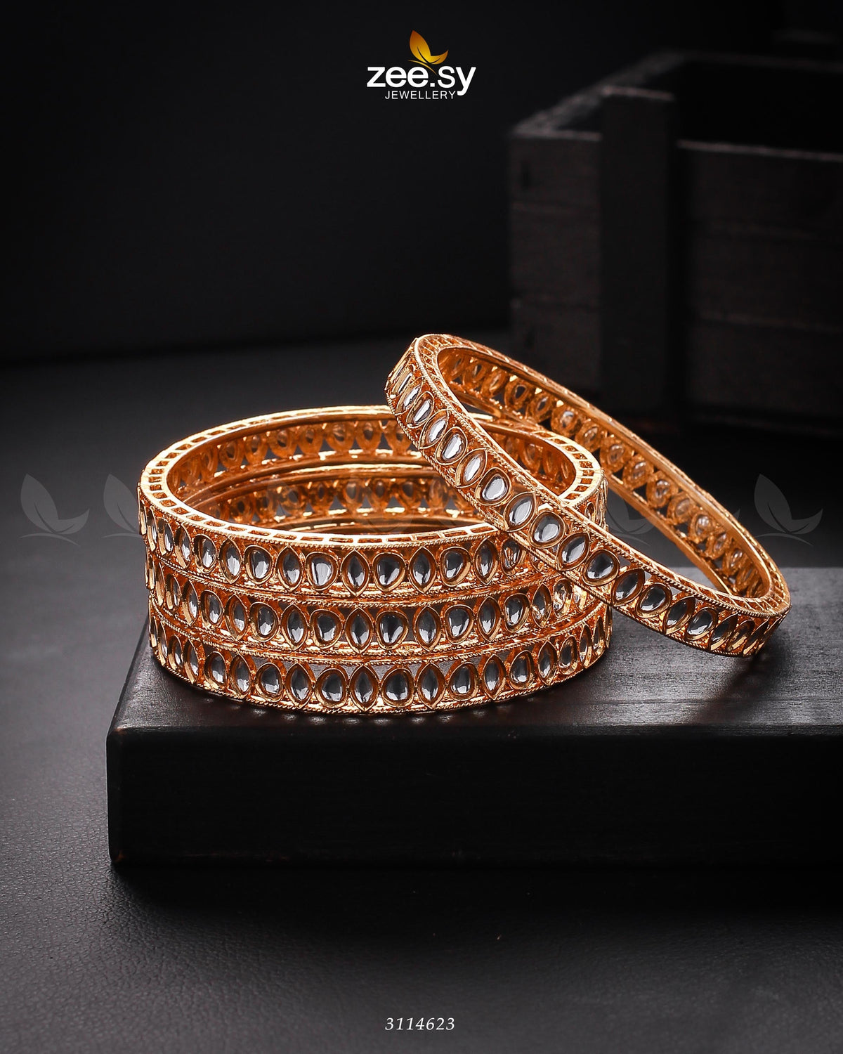 Ethereal Charm Bangles - House Of Hania
