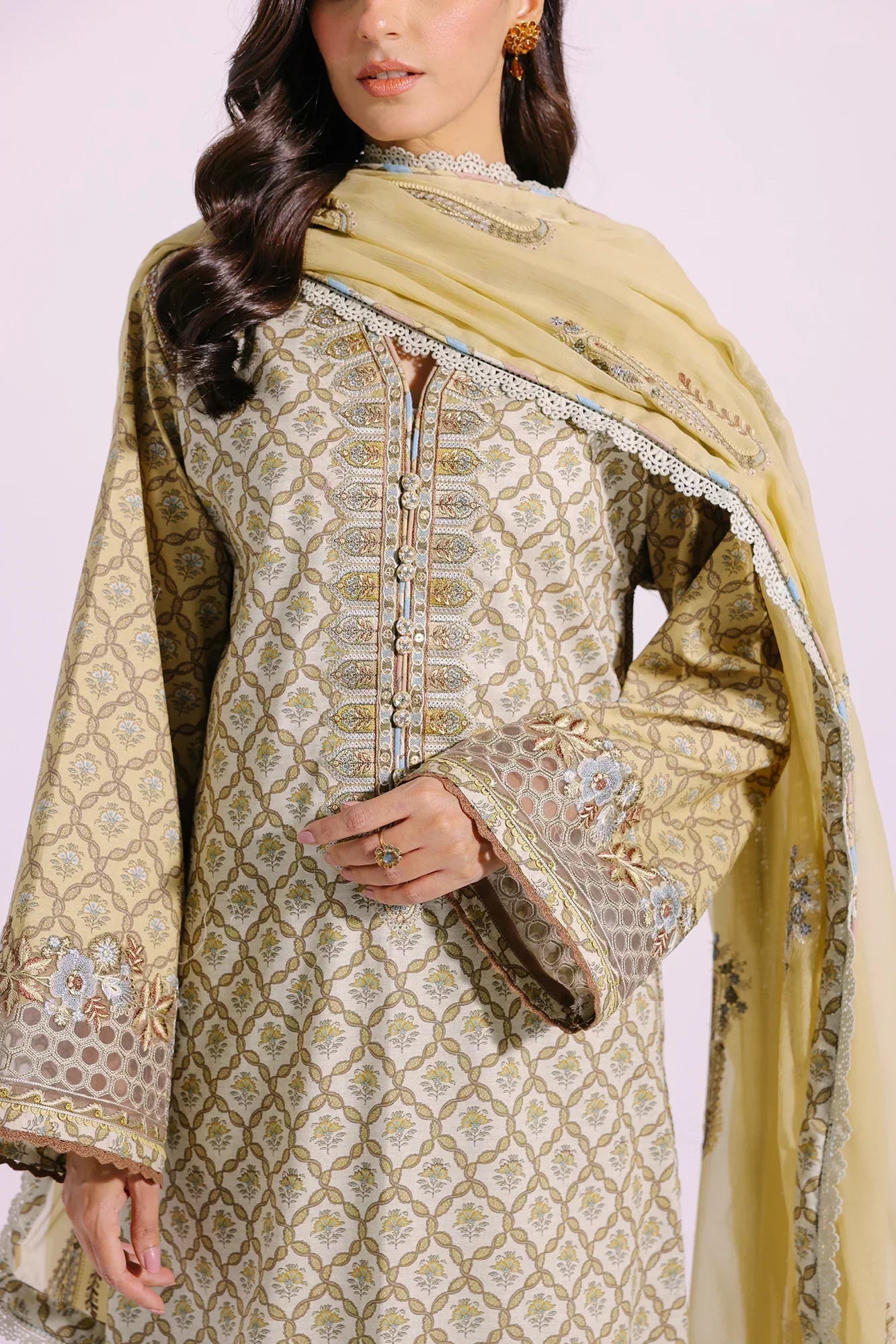 Ethnic | Rozana Collection SS 24 | E0404/203/130 - House Of Hania