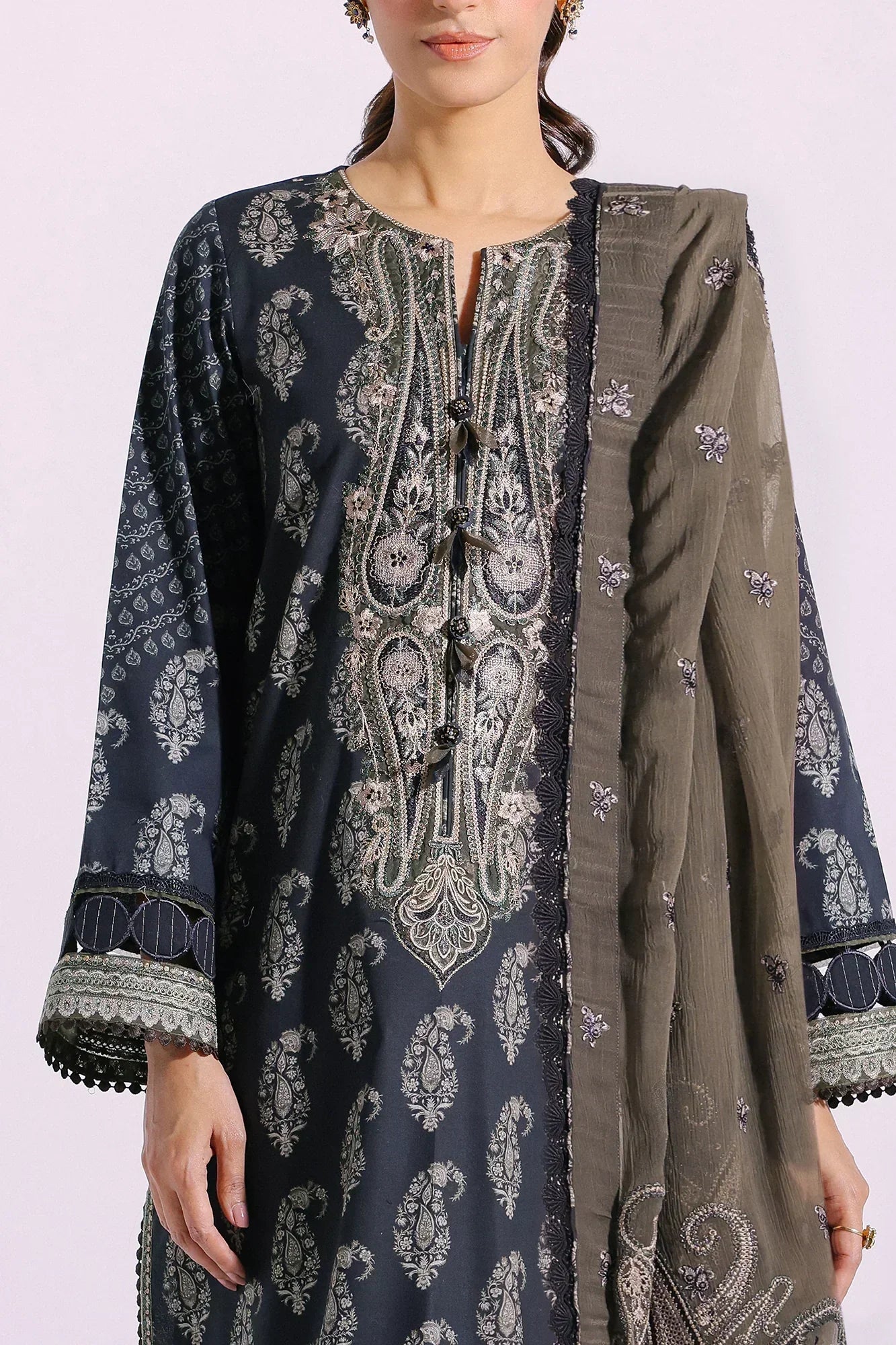 Ethnic | Rozana Collection SS 24 | E0405/203/116 - House Of Hania