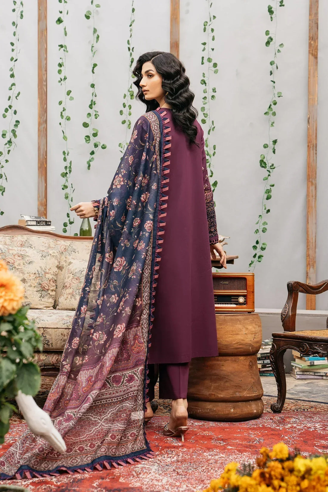 Ethnic | Rozana Collection SS 24 | E0406/203/520 - House Of Hania