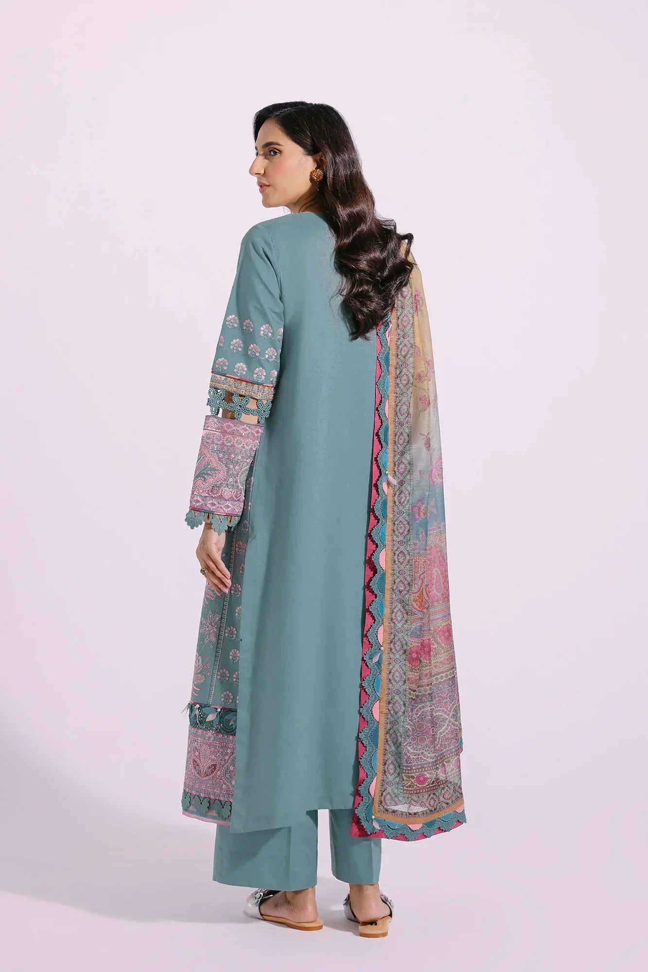 Ethnic | Rozana Collection SS 24 | E0406/203/718 - House Of Hania
