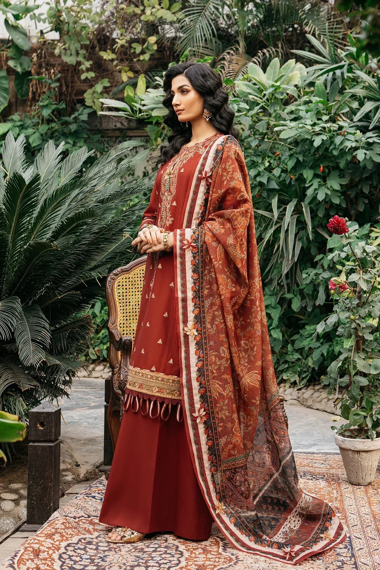 Ethnic | Rozana Collection SS 24 | E0407/203/416 - House Of Hania