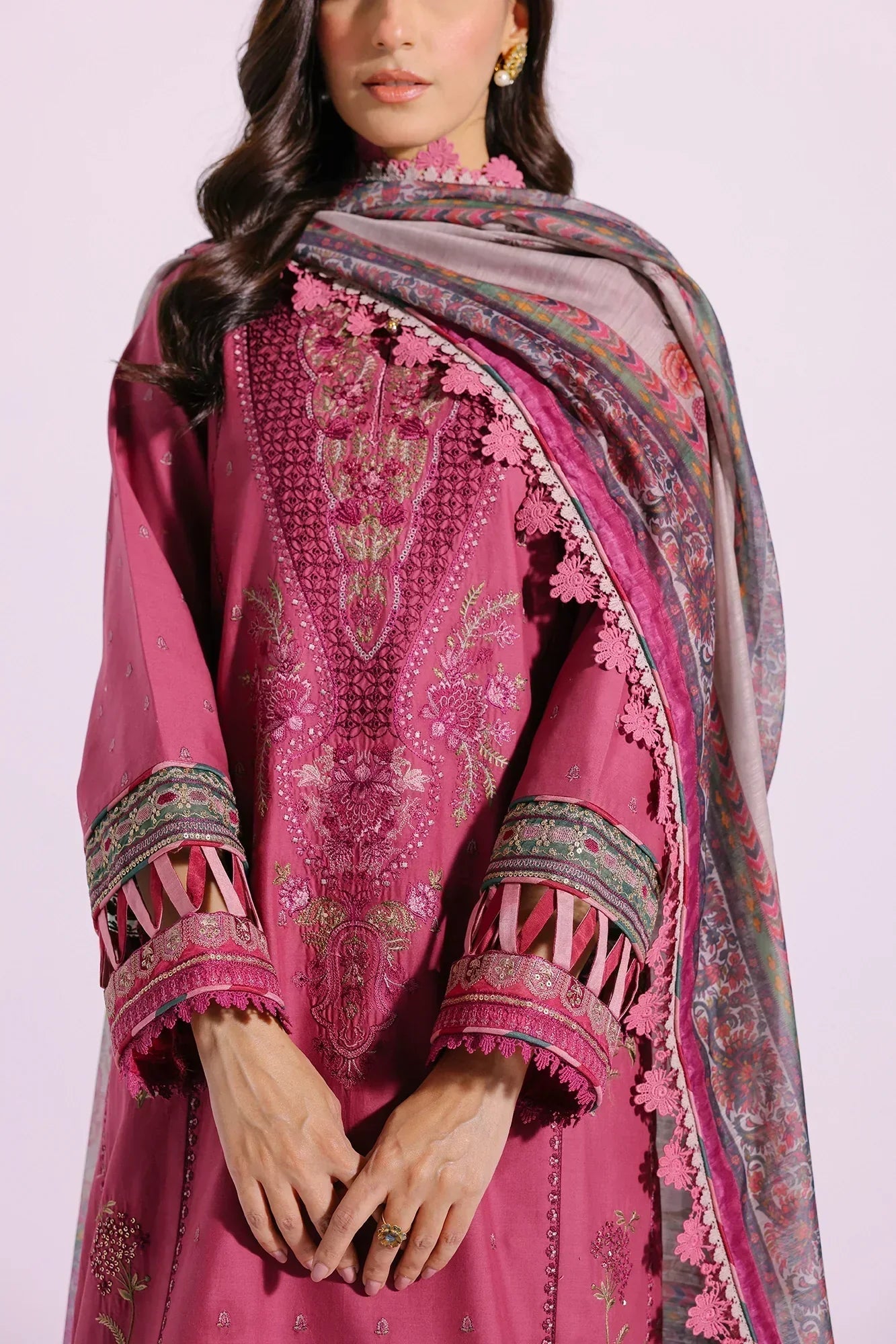 Ethnic | Rozana Collection SS 24 | E0409/203/409 - House Of Hania