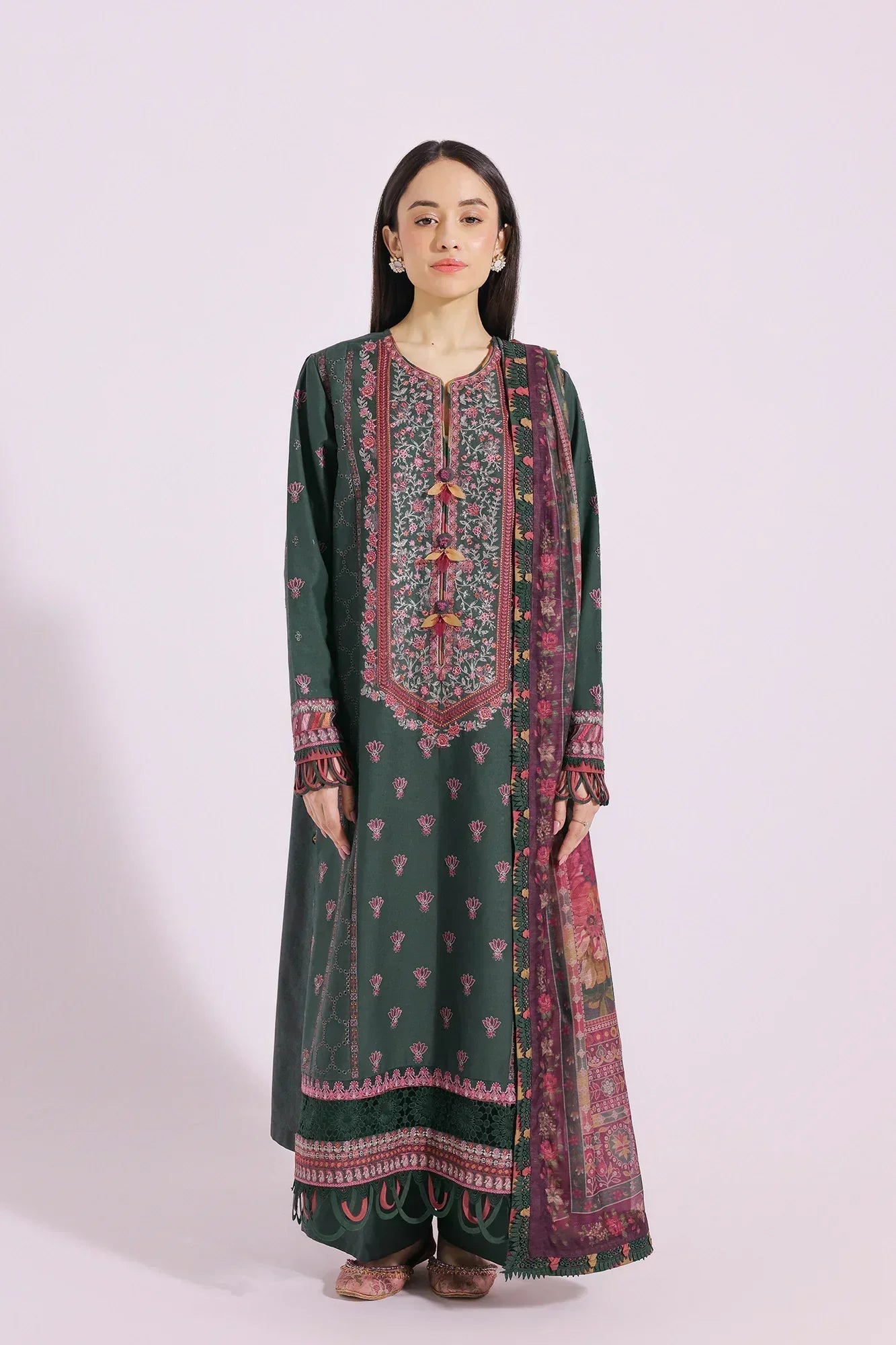 Ethnic | Rozana Collection SS 24 | E0410/203/707 - House Of Hania