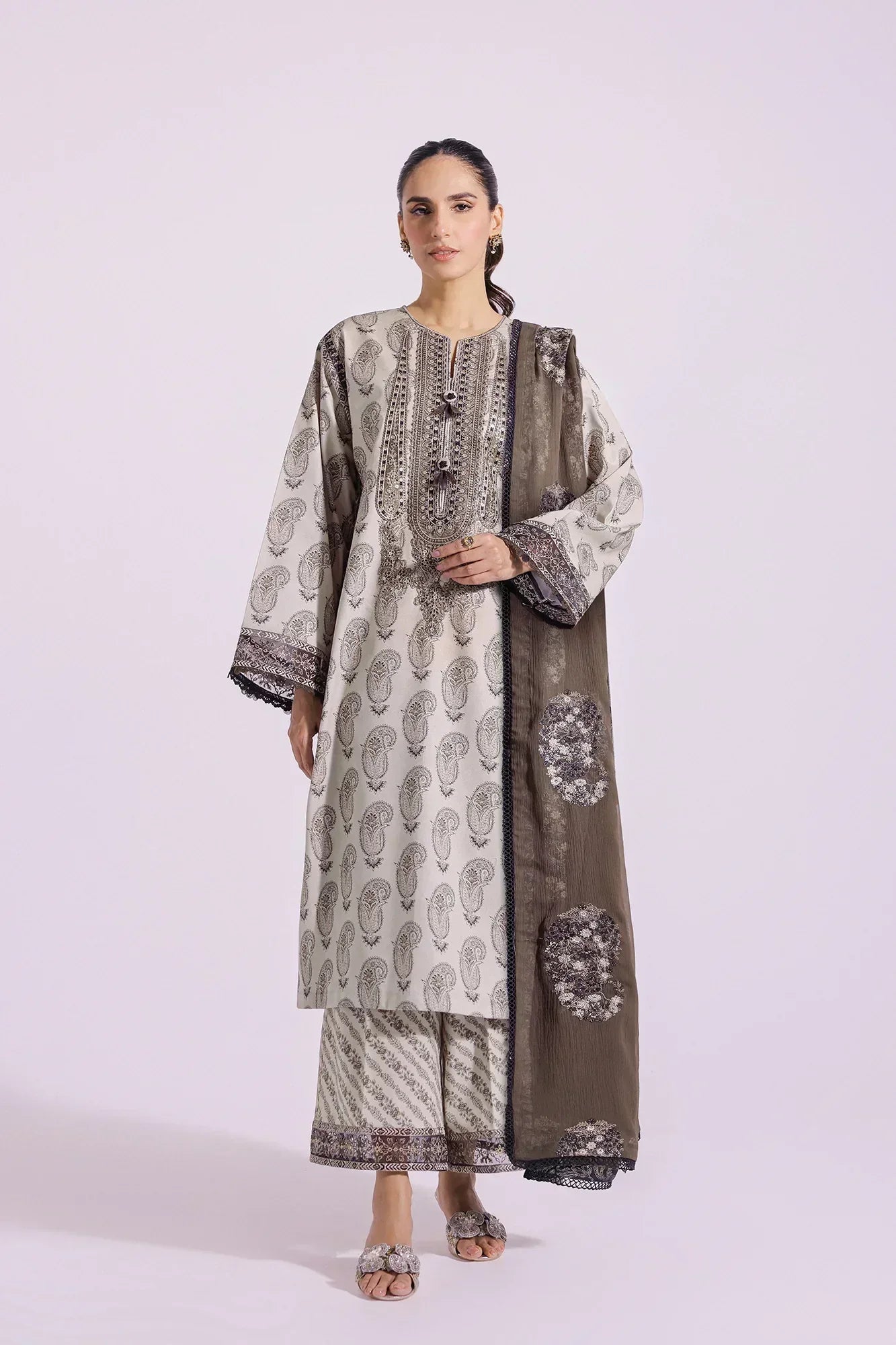 Ethnic | Rozana Collection SS 24 | E0411/203/110 - House Of Hania