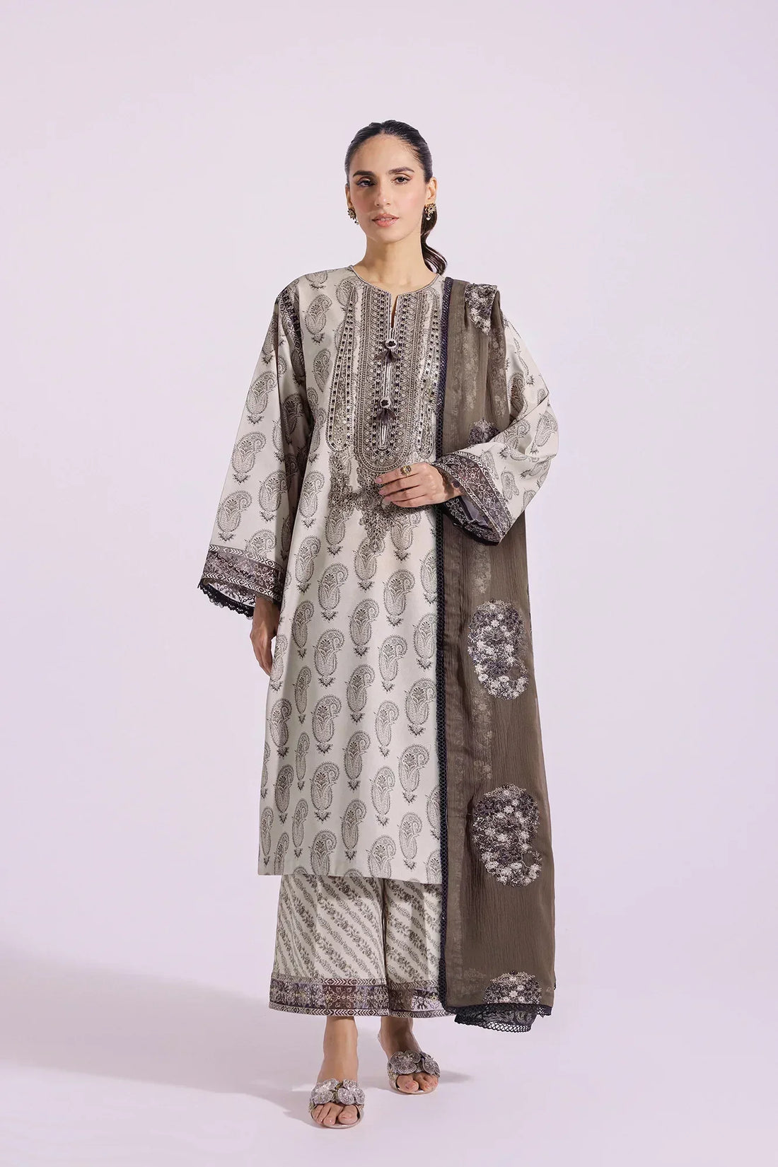 Ethnic | Rozana Collection SS 24 | E0411/203/110 - House Of Hania
