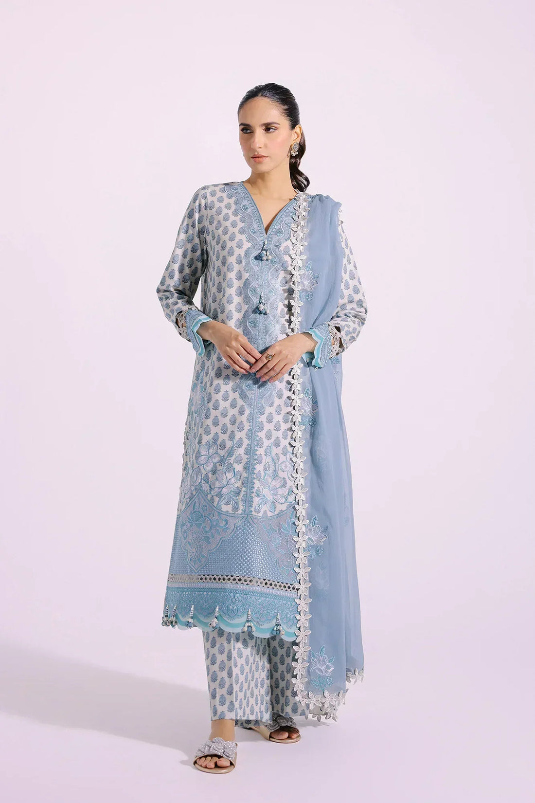 Ethnic | Rozana Collection SS 24 | E0413/203/615 - House Of Hania