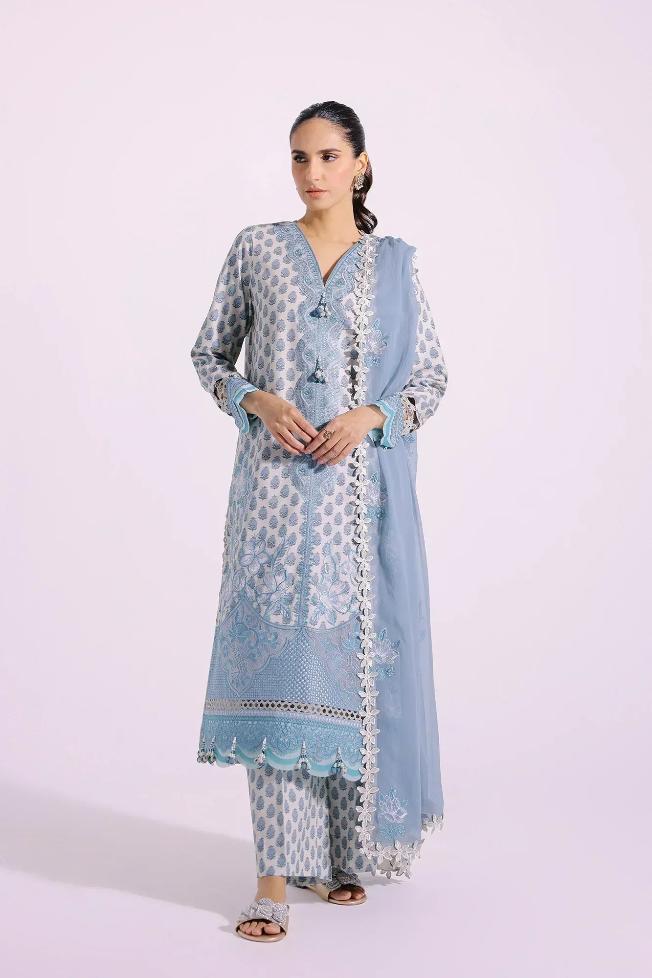 Ethnic | Rozana Collection SS 24 | E0413/203/615 - House Of Hania