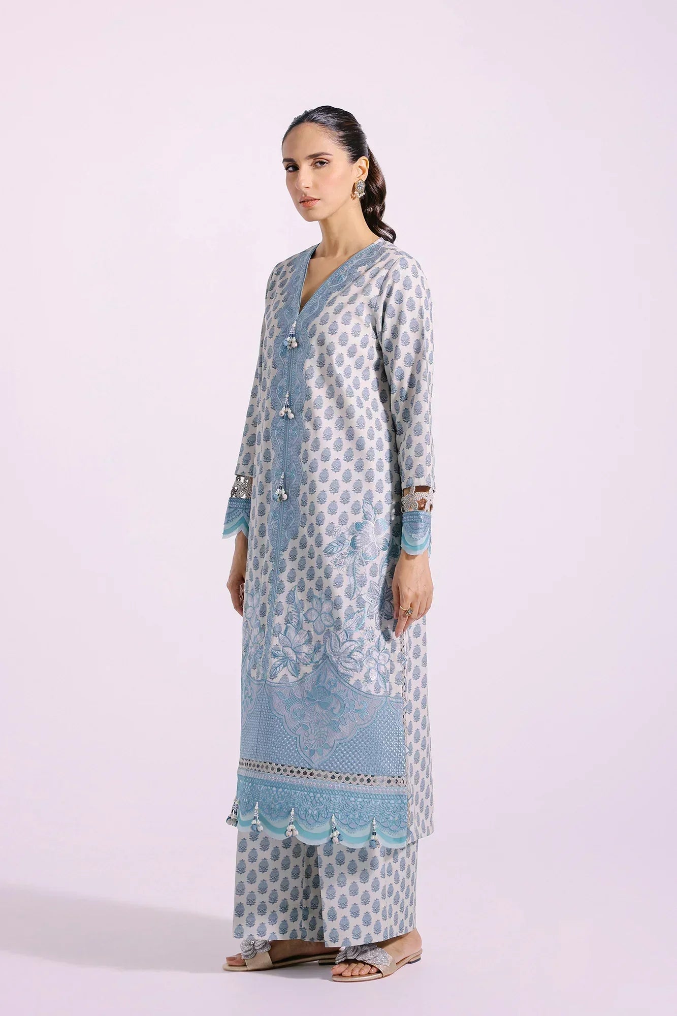 Ethnic | Rozana Collection SS 24 | E0413/203/615 - House Of Hania