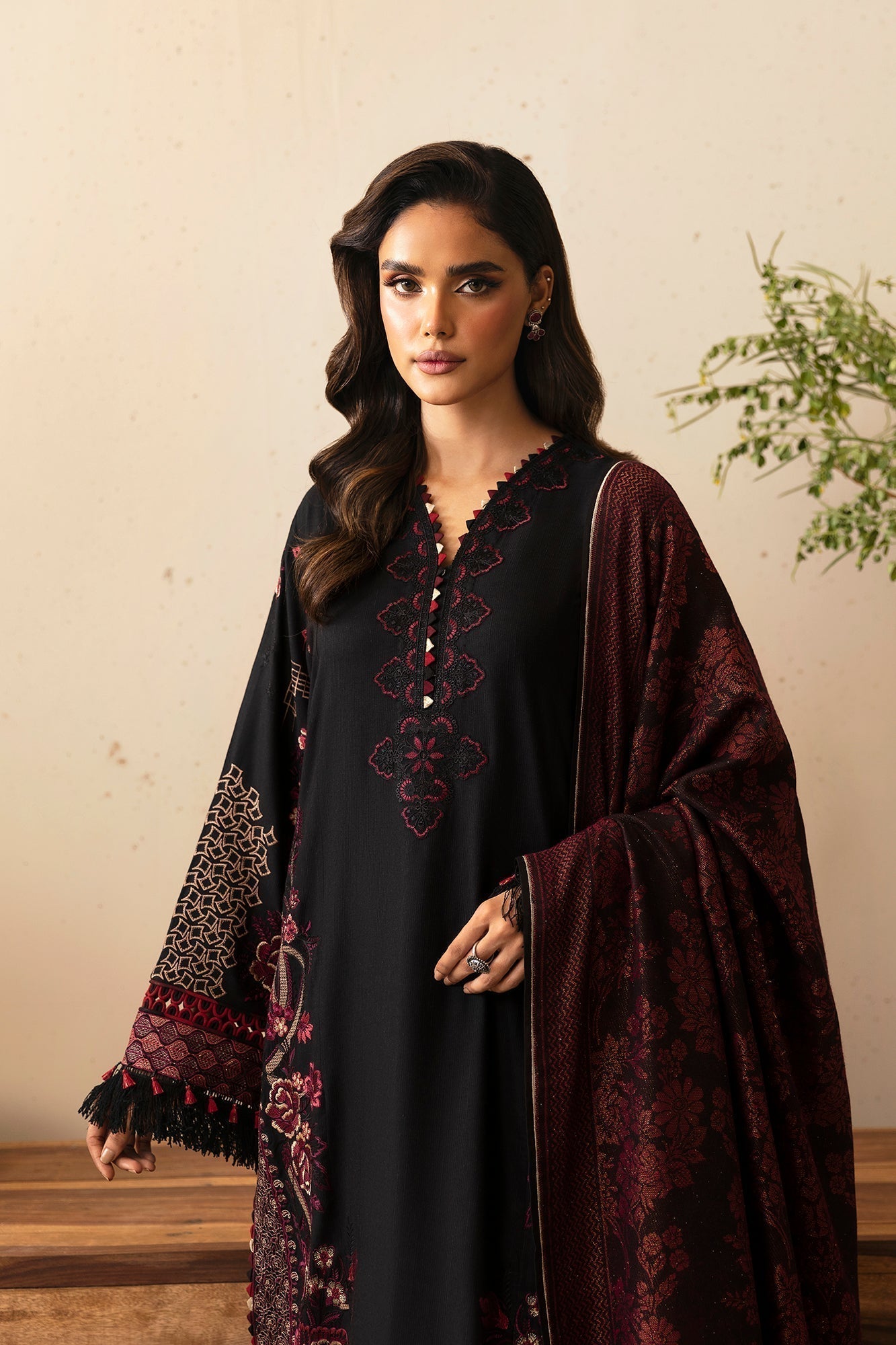 Ethnic | Rozana Winter Collection | ET-16 - House Of Hania