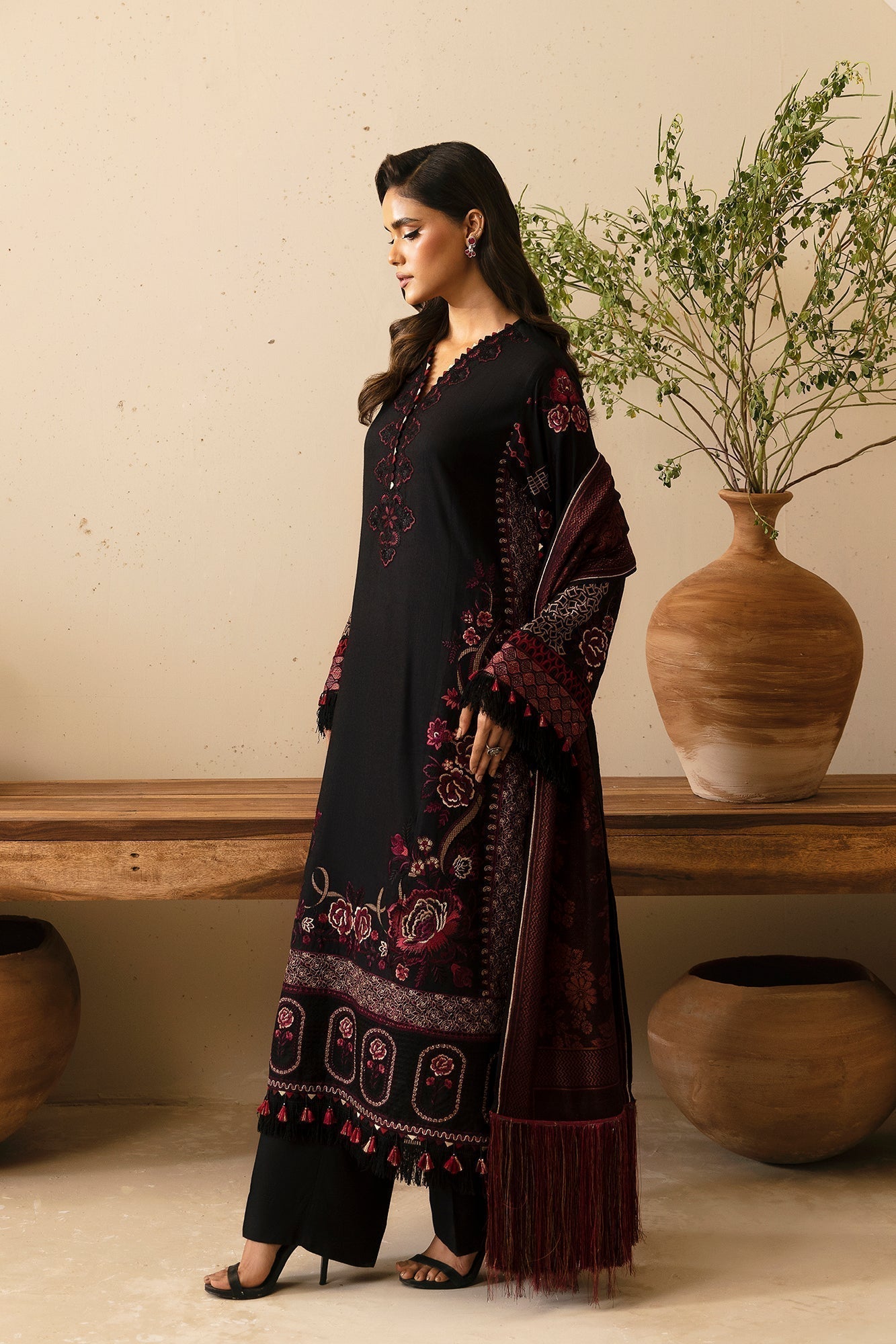 Ethnic | Rozana Winter Collection | ET-16 - House Of Hania