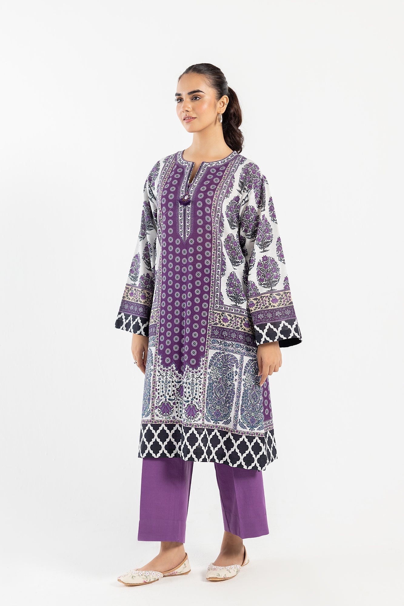 Ethnic | Winter Collection | E0460 - House Of Hania