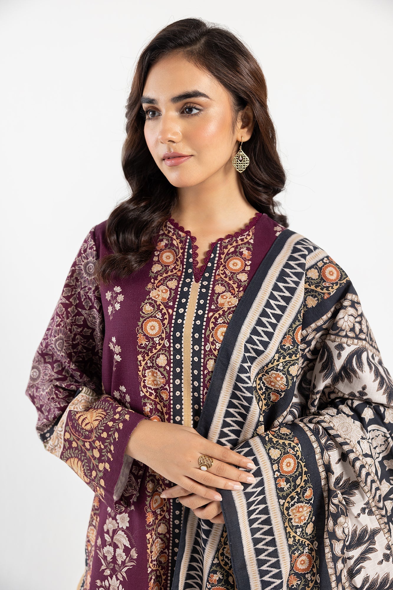 Ethnic | Winter Collection | E0474 - House Of Hania