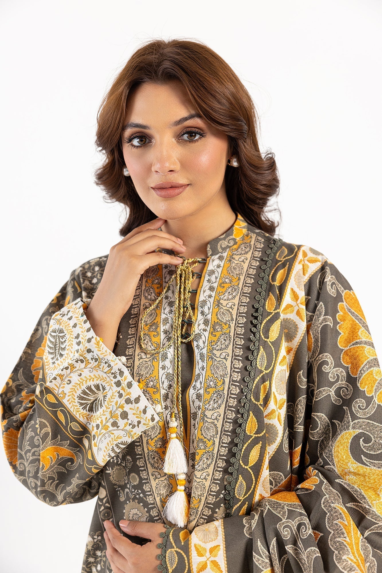 Ethnic | Winter Collection | E0477 - House Of Hania