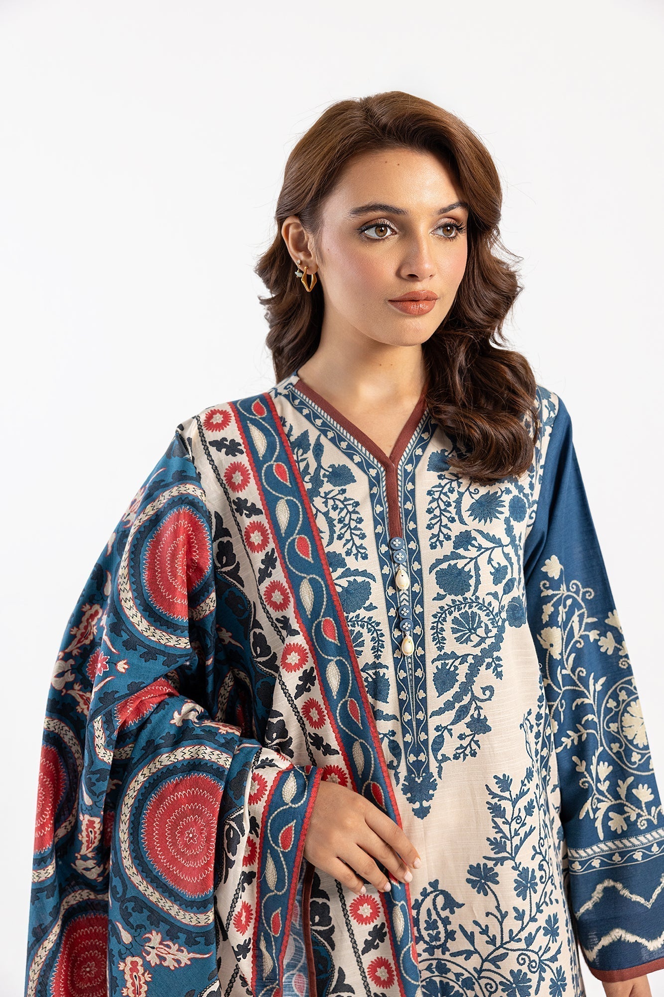 Ethnic | Winter Collection | E0478 - House Of Hania
