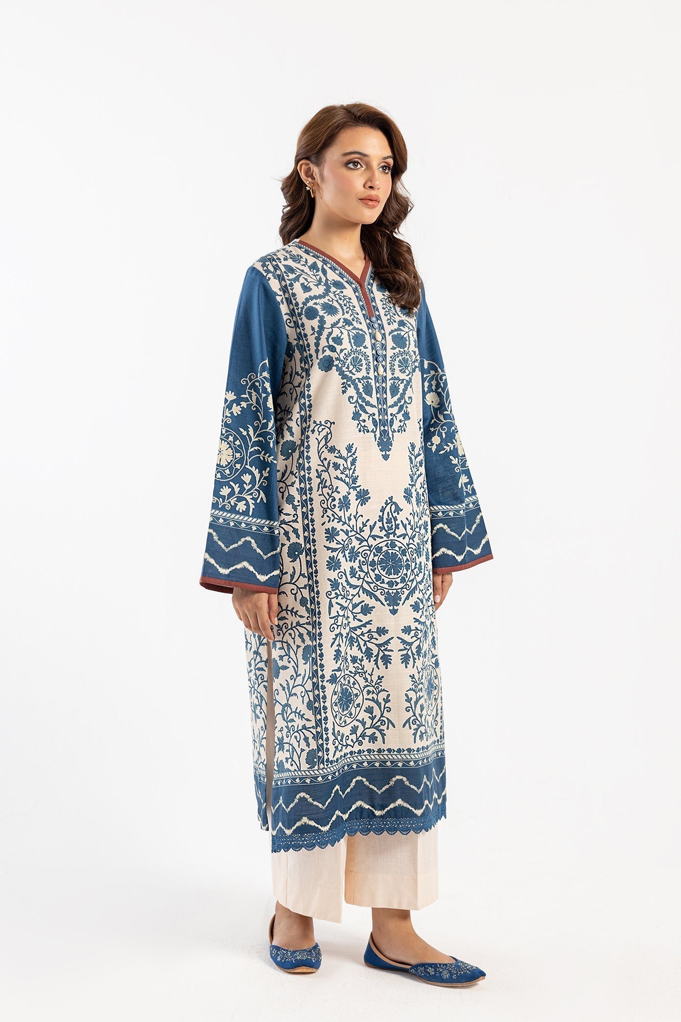 Ethnic | Winter Collection | E0478 - House Of Hania