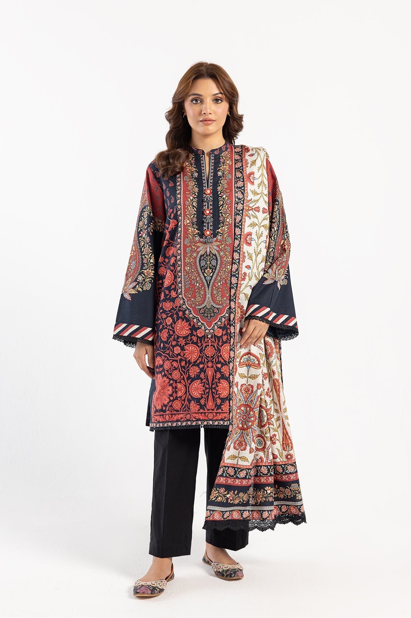 Ethnic | Winter Collection | E0481 - House Of Hania