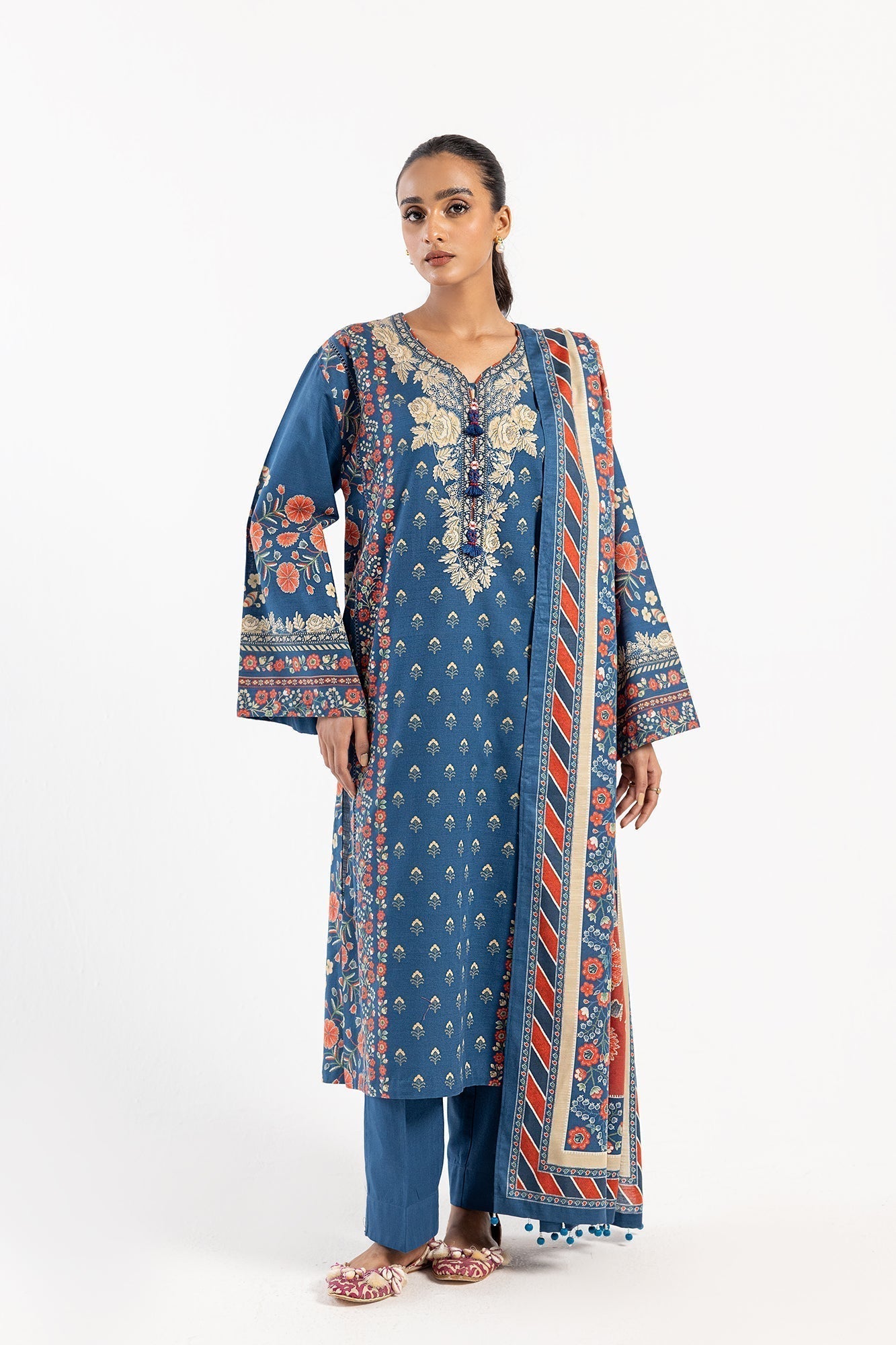 Ethnic | Winter Collection | E0483 - House Of Hania