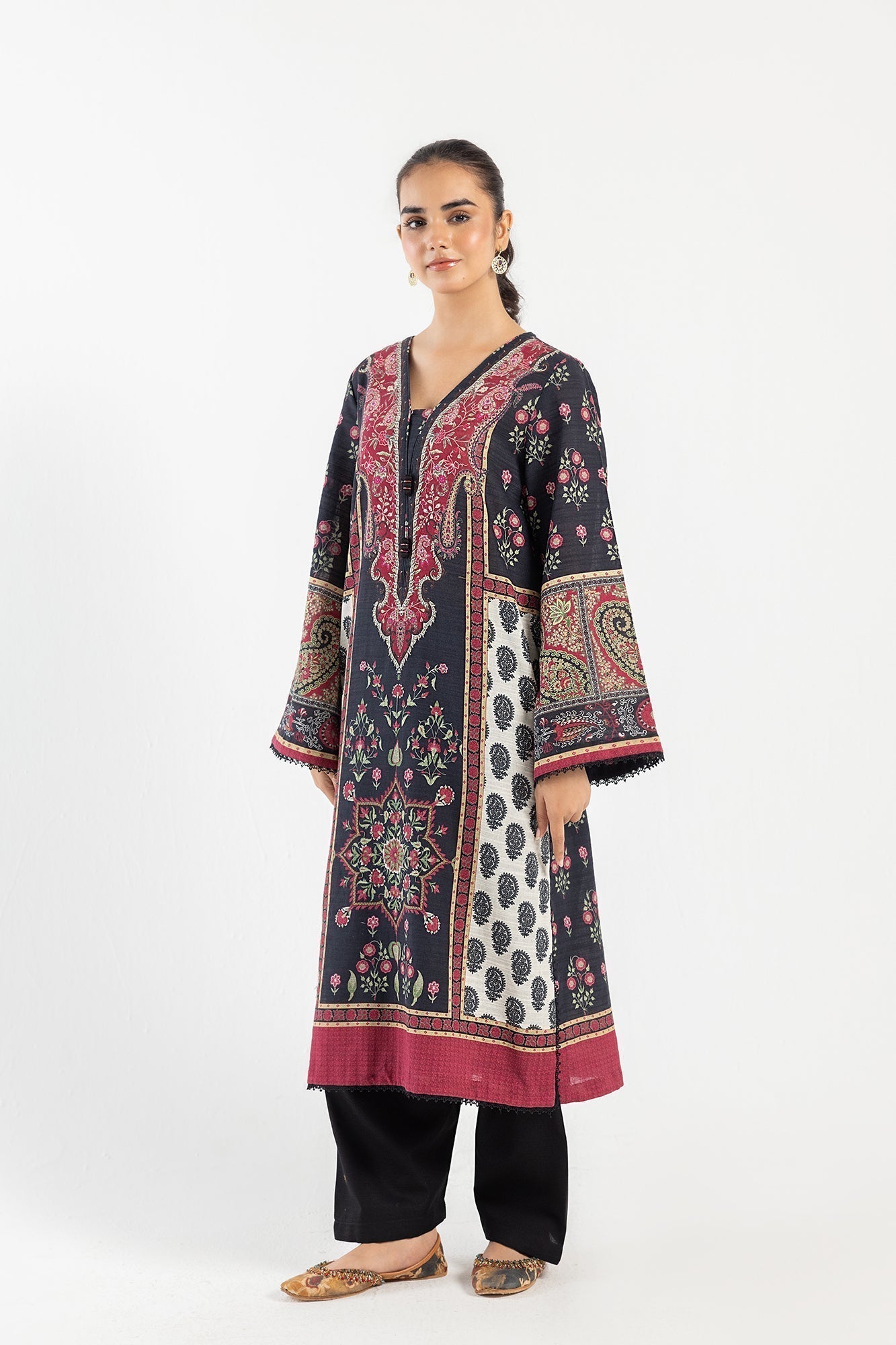 Ethnic | Winter Collection | W0463 - House Of Hania
