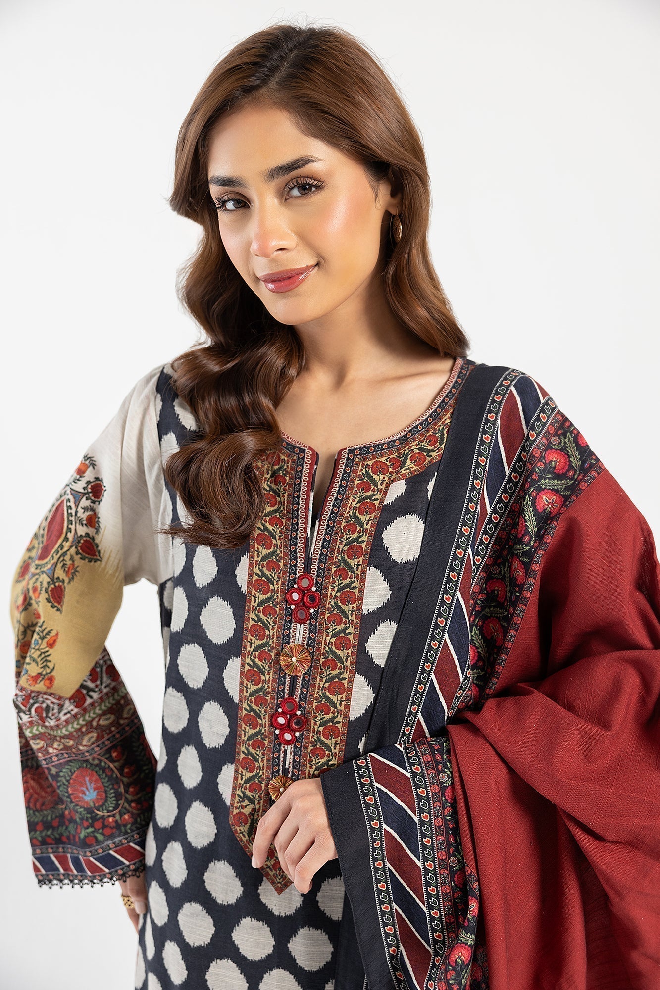 Ethnic | Winter Collection | W0464 - House Of Hania