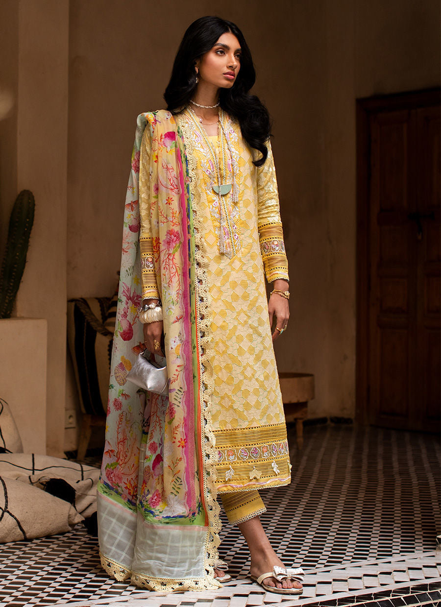 FARAH TALIB AZIZ-BAHIA SUN -KESH LAWN'23 - House Of Hania