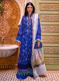 FARAH TALIB AZIZ-JARDIN BLUE -KESH LAWN'23 - House Of Hania