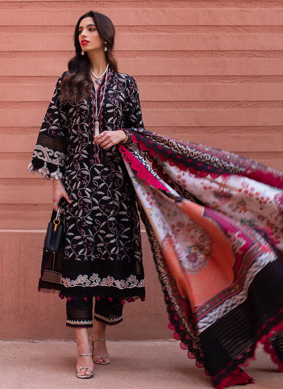 FARAH TALIB AZIZ-NOIR SOUQ -KESH LAWN'23 - House Of Hania