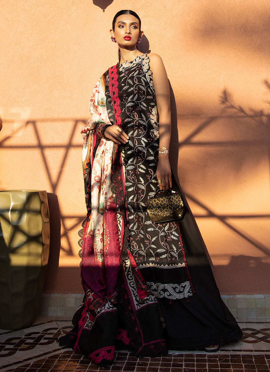 FARAH TALIB AZIZ-NOIR SOUQ -KESH LAWN'23 - House Of Hania