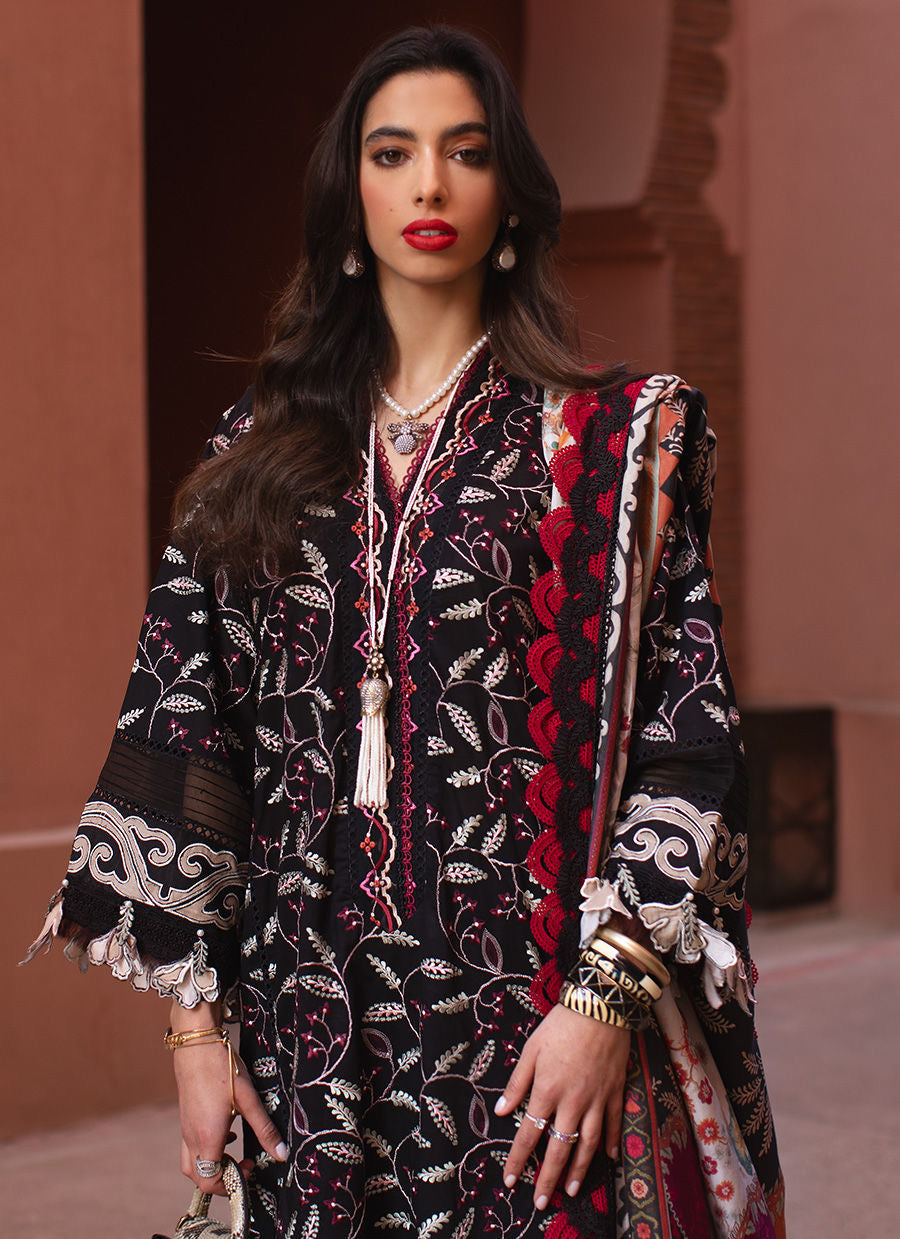 FARAH TALIB AZIZ-NOIR SOUQ -KESH LAWN'23 - House Of Hania