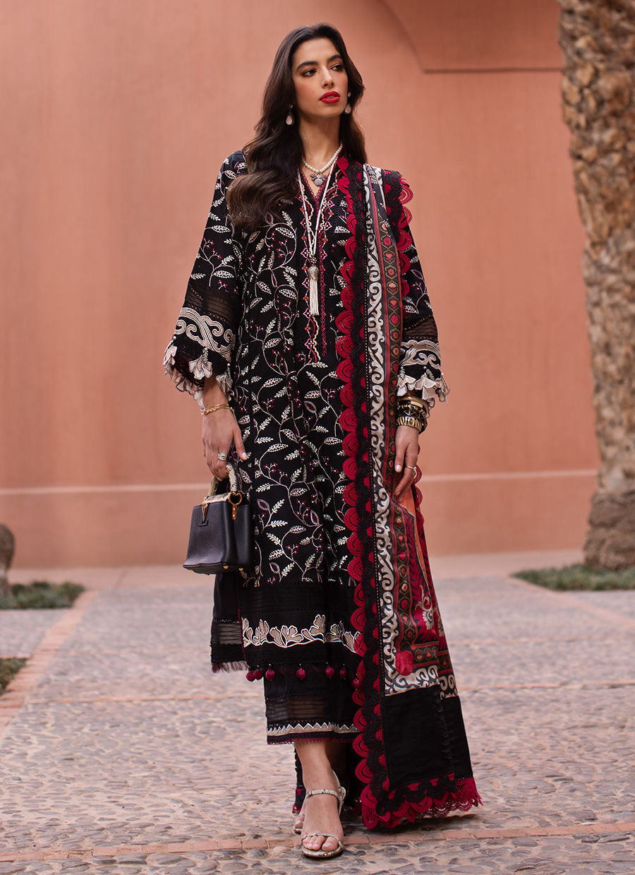 FARAH TALIB AZIZ-NOIR SOUQ -KESH LAWN'23 - House Of Hania