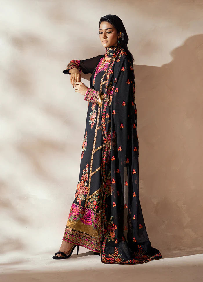 Maryum N Maria | Mehrun | 3 Piece Embroidered Chiffon AZILA - FSU5615