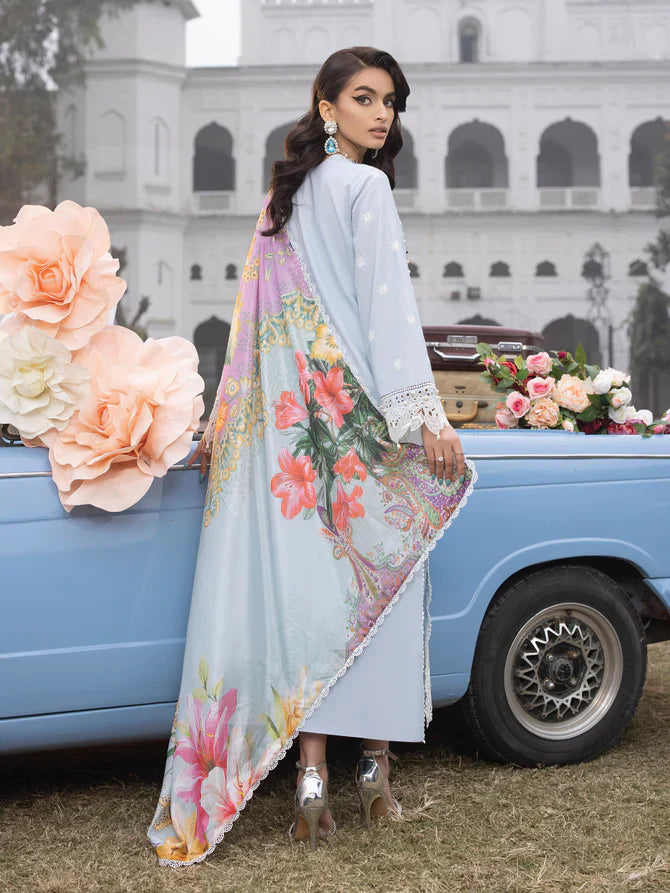 Faiza Faisal | Maya Luxury Lawn | Anja - House Of Hania