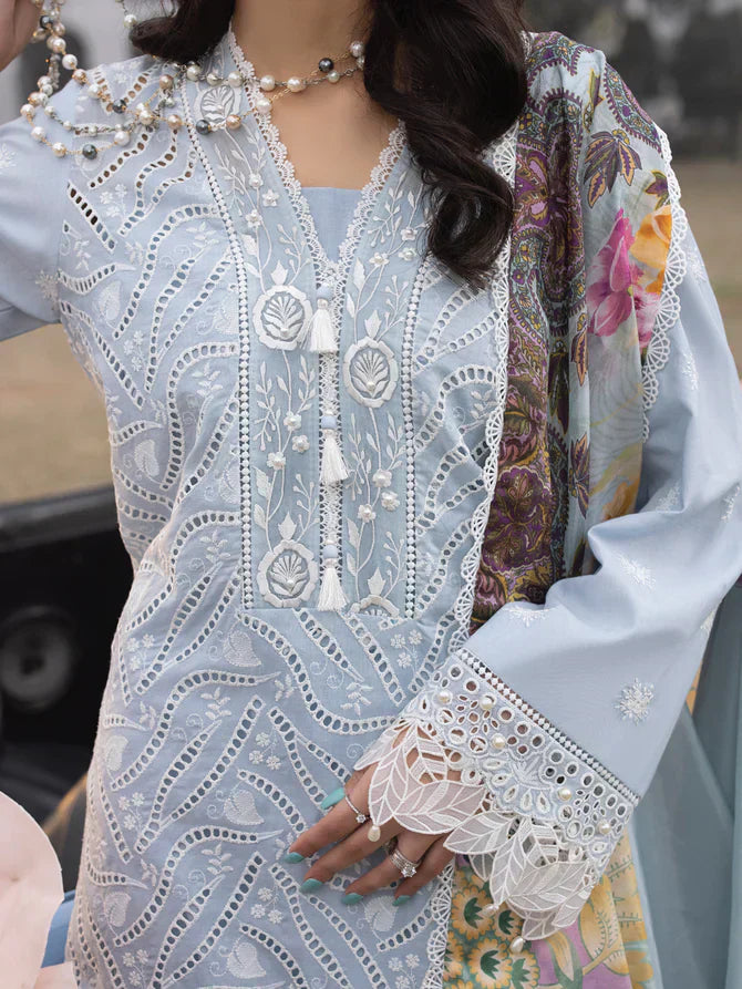 Faiza Faisal | Maya Luxury Lawn | Anja - House Of Hania