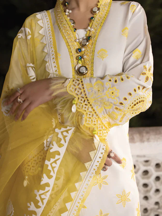 Faiza Faisal | Maya Luxury Lawn | Ceren - House Of Hania