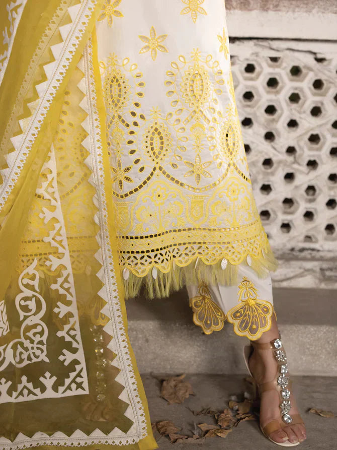 Faiza Faisal | Maya Luxury Lawn | Ceren - House Of Hania