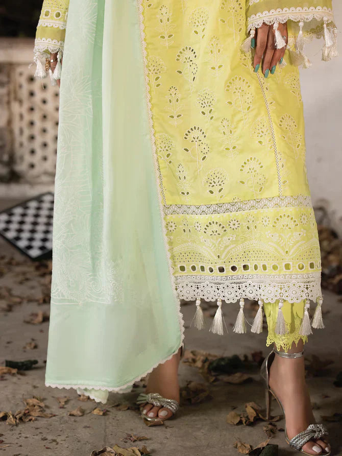 Faiza Faisal | Maya Luxury Lawn | Derya - House Of Hania