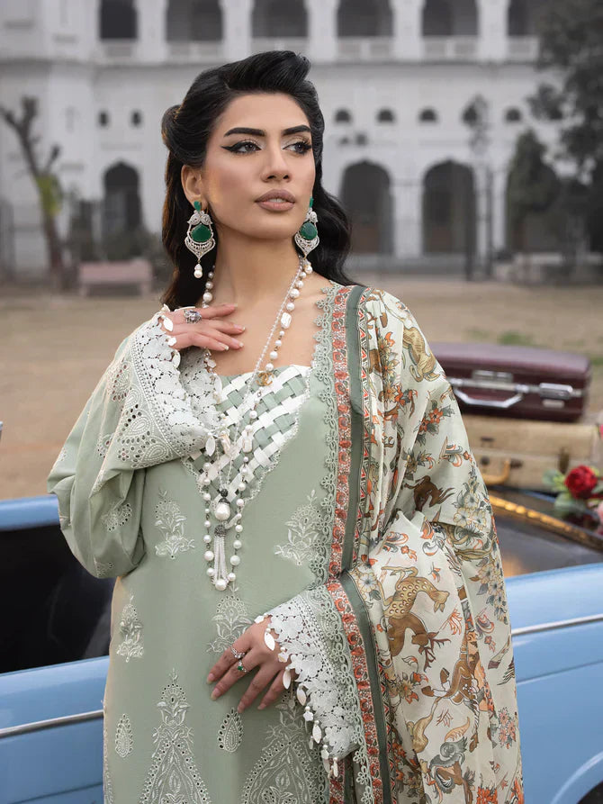 Faiza Faisal | Maya Luxury Lawn | Elena - House Of Hania