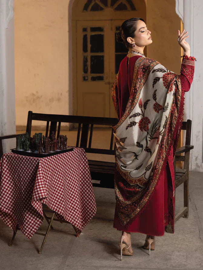 Faiza Faisal | Maya Luxury Lawn | Elif - House Of Hania