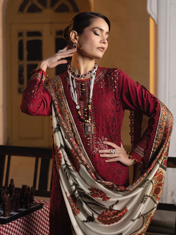Faiza Faisal | Maya Luxury Lawn | Elif - House Of Hania
