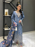 Faiza Faisal | Maya Luxury Lawn | Gamze - House Of Hania