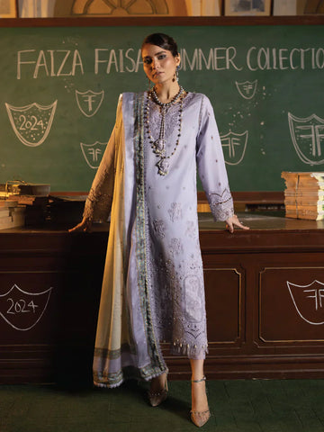Faiza Faisal | Maya Luxury Lawn | Nazali - House Of Hania