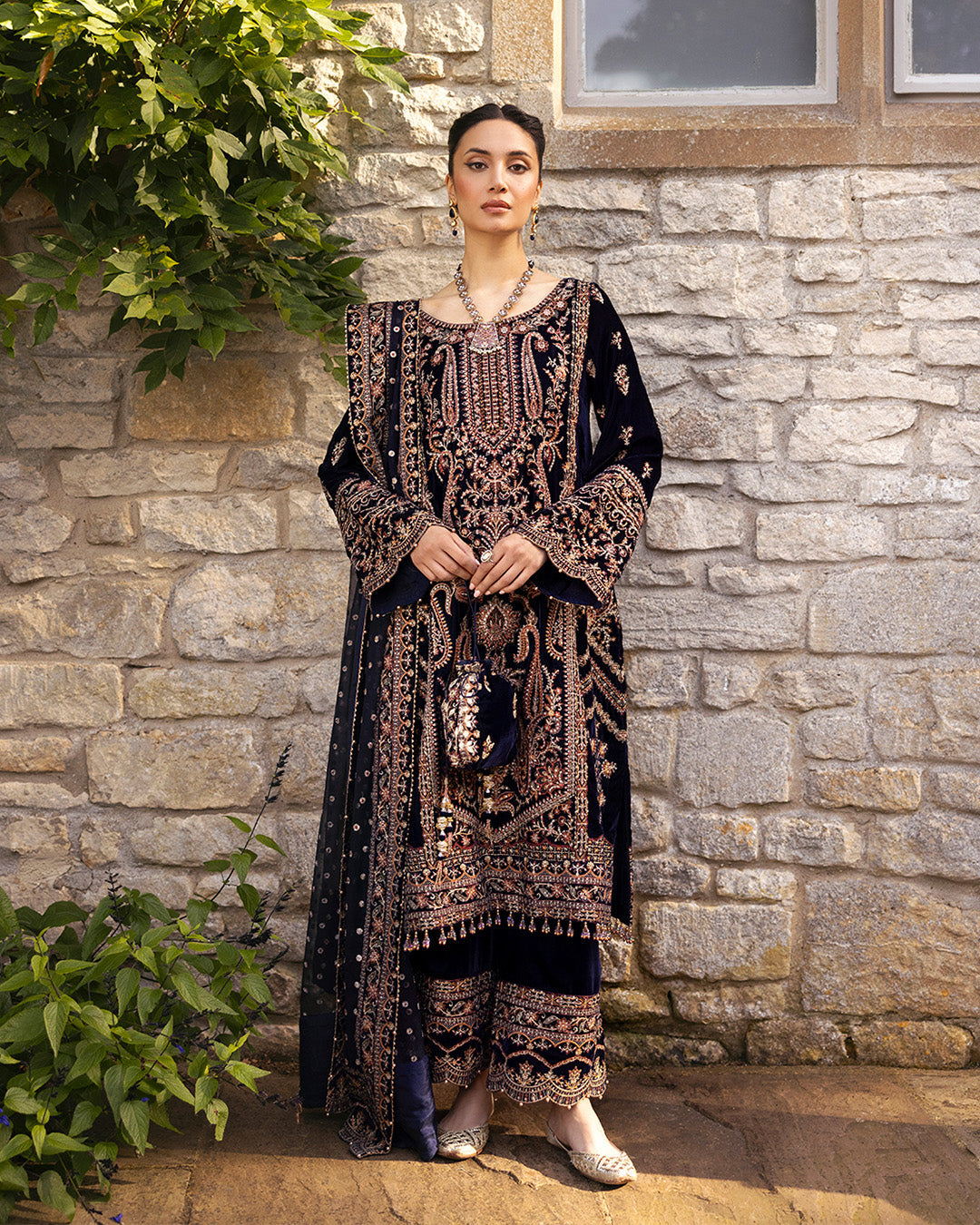Faiza Saqlain | Adeen Formals | Divone - House Of Hania