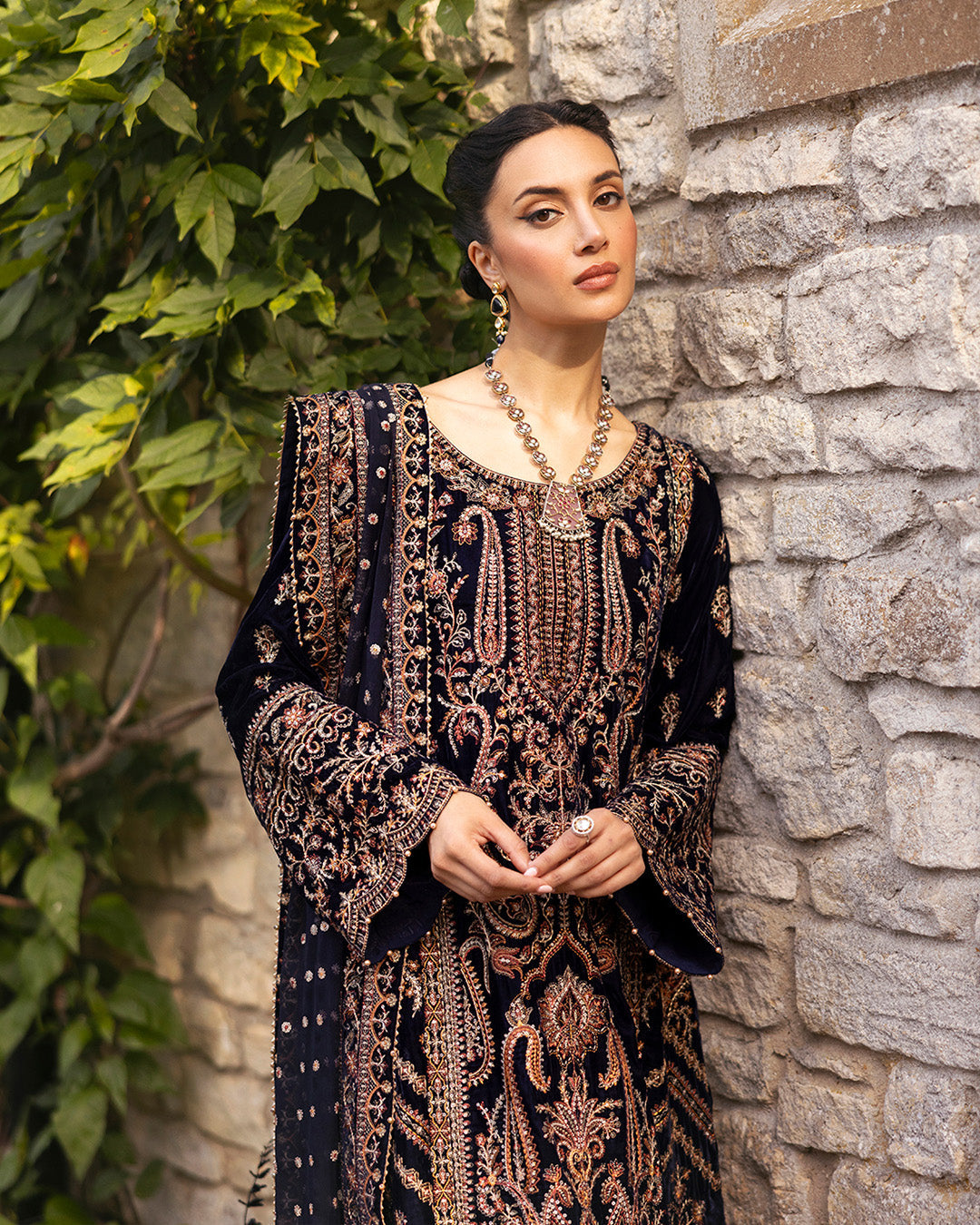Faiza Saqlain | Adeen Formals | Divone - House Of Hania