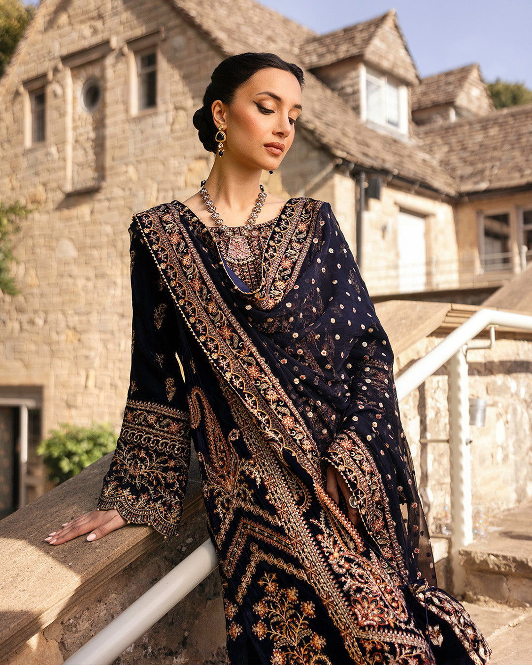 Faiza Saqlain | Adeen Formals | Divone - House Of Hania