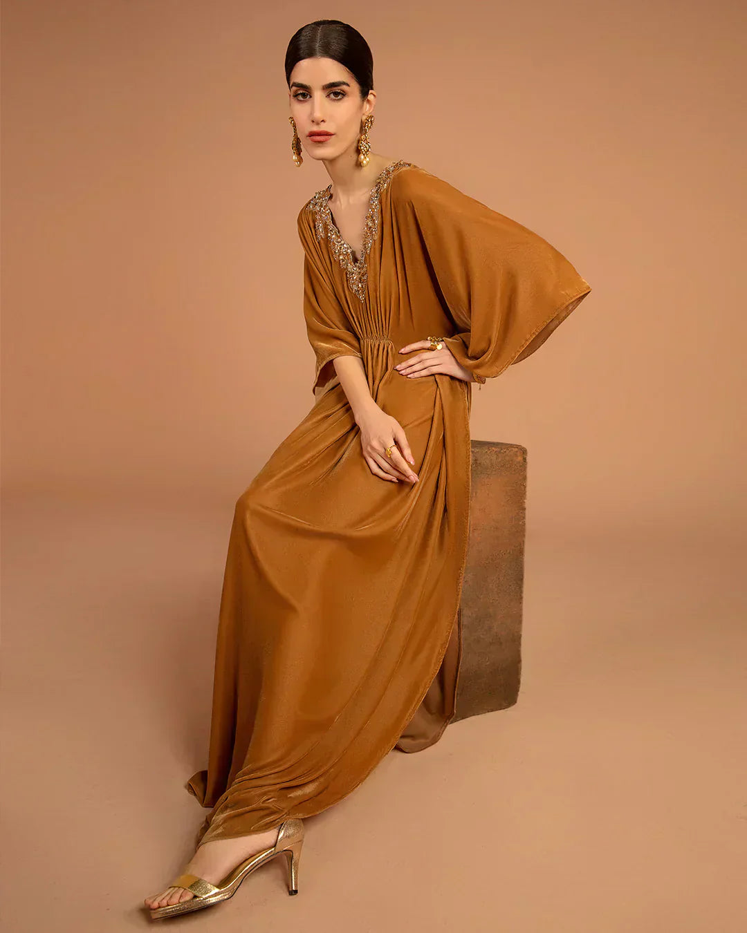 Faiza Saqlain | Aleira Evening Edit 24 | Altin - House Of Hania