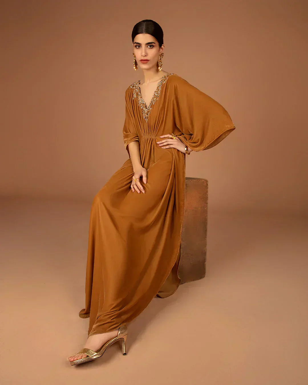 Faiza Saqlain | Aleira Evening Edit 24 | Altin - House Of Hania