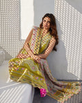 Faiza Saqlain Estera – Embroidered Organza Suit (3-Piece) - House Of Hania